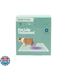 Pet Life Unlimited Health Tracker Large Puppy Pads, Pee Pads for 