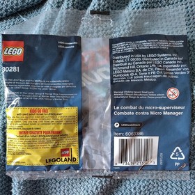 LEGO The Lego Movie Micro Manager Battle Polybag 30281 (SEALED)