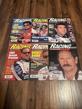 Racing Milestones Magazine 2001 January-June Dale Earnhardt Tribute 6 Issues