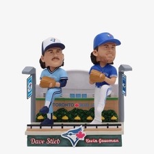 Dave Stieb & Kevin Gausman Toronto Blue Jays Then And Now Bobblehead Baseball