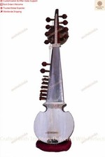 Spezieller Ali Akbar Khan Style Sarod mit Tumba - gepolsterter Stoffbeutel
