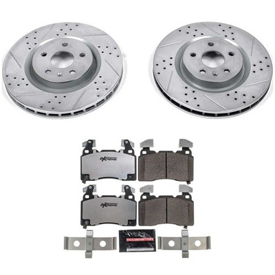 Power Stop for 14-17 Chevrolet SS Front Z26 Street Warrior Brake Kit
