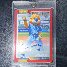 KCRoyals Mascot /Autographed Photo/Celebration Topps Basketball 2026 Card #1 /5