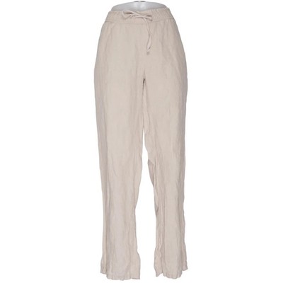Woodbird, Hose, Größe: L, Beige, Leinen, Einfarbig, Damen #FwZ