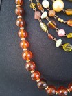 Lot Of 8 Bright Sunny Yellow Brown Beaded Themed Mixed Jewelry 1 Lia Sophia  — photo 8