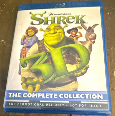 DreamWorks Shrek 3D Complete Collection Blu-ray 3D 3D G Promo