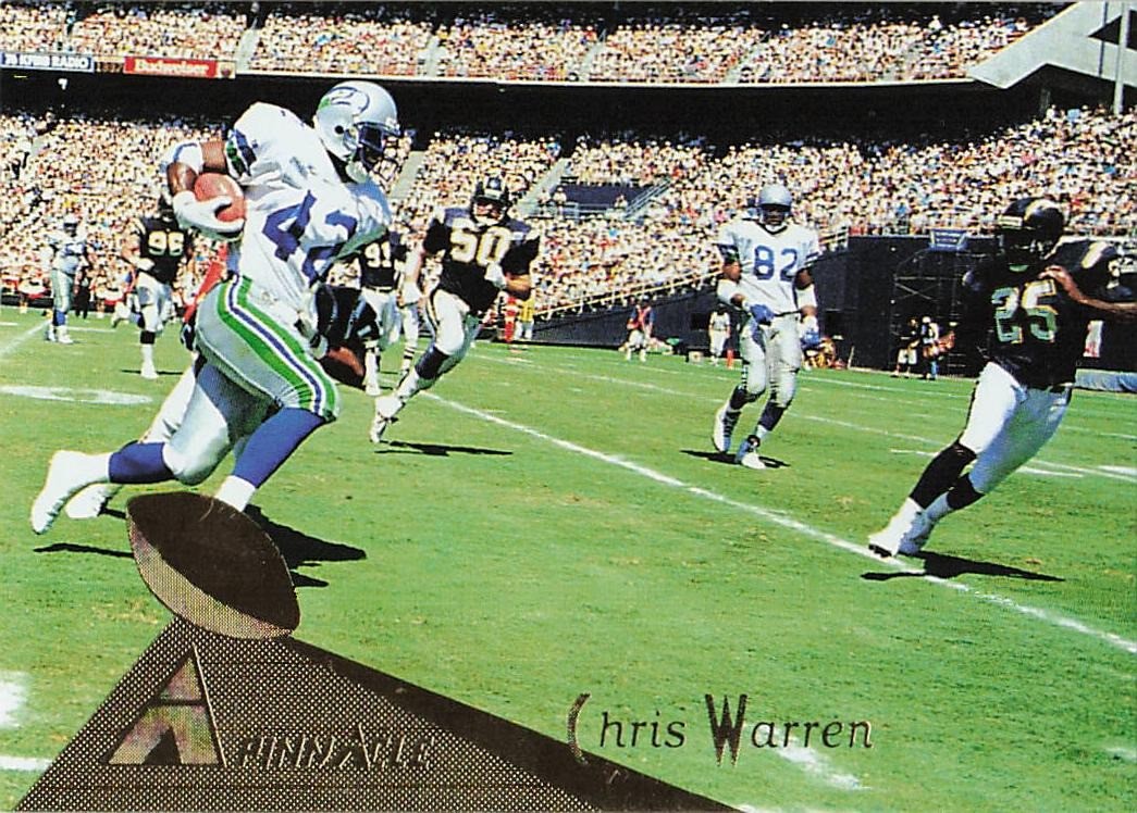 1994 Pinnacle #122 Chris Warren