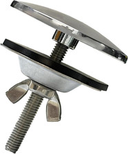 2 Inch Kitchen Sink Hole Cover,Bright Chrome Stainless Steel Faucet Hole Cove...