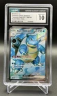 Blastoise ex 186/165 CGC 10 Gem Mint Pokémon 151 Japanese Secret Rare Slab