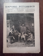 RIVISTA EMPORIO PITTORESCO N° 1015 ANNO 1884 HEYN - IL CERVO VOLANTE