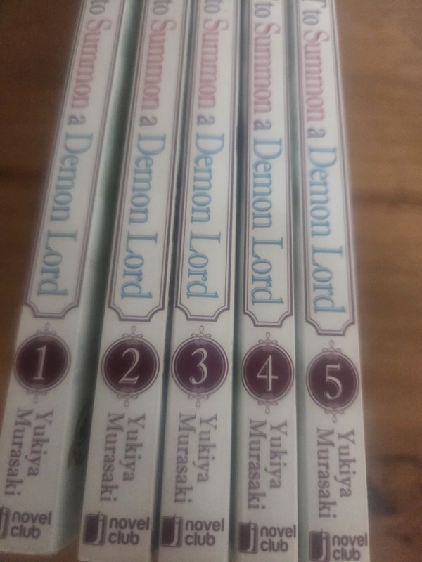 How not To Summon A Demon Lord Volumes 1 To 5 Manga/anime