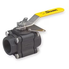 Sharpe Valves 4352100280 1" Fnpt Carbon Steel Ball Valve Inline