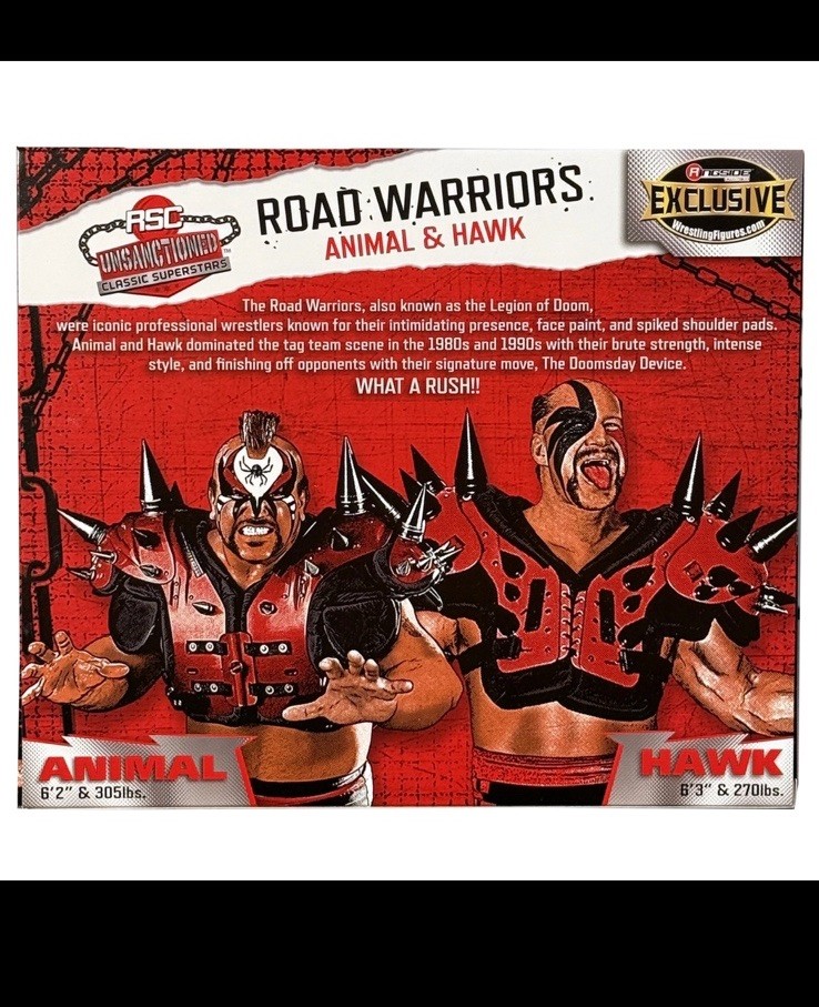 Road Warriors (Red) - RSC Unsanctioned Classic Superstars