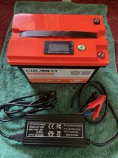 12.8v 50AH 640WH Lithium Ion Phosphate Battery And 20v Battery Charger