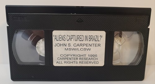 "ALIENS CAPTURED IN BRAZIL?" - JOHN S. CARPENTER (VHS 1996 113MIN) - Picture 3 of 8