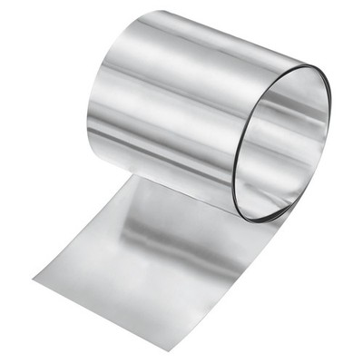 Aluminium-Flashing 1m x 100mm x 0,3mm, 1-Pack, für Dachblech-Metallstreifen