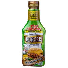 3x Tony Chachere's Creole Burger Marinade Sauce Seasoning Gourmet Kitchen 12oz