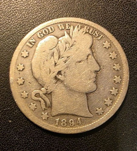 1894-S Barber Silver Half Dollar San Francisco Mint