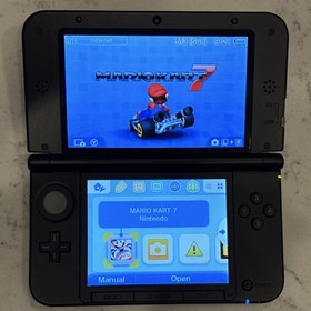 Nintendo 3DS XL US Console with charger, case, and games. OPEN TO OFFERS