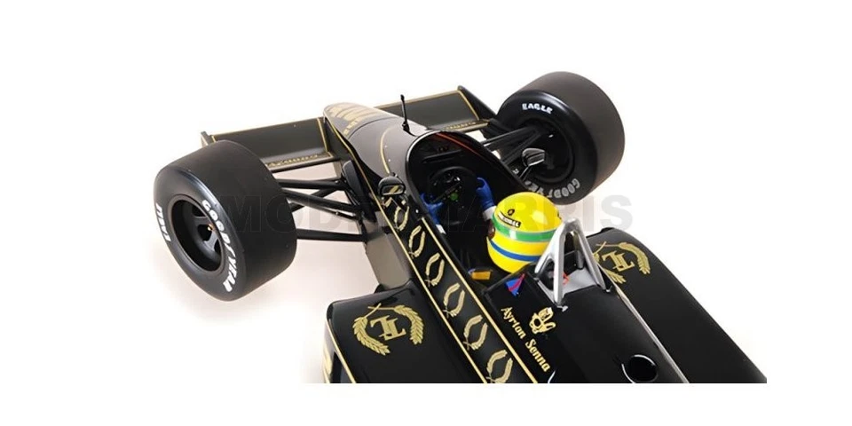 MINICHAMPS 540863812 LOTUS F1 98T RENAULT TURBO N 12 SEASON DIRTY VERSION 1986 A - Immagine 4 di 4