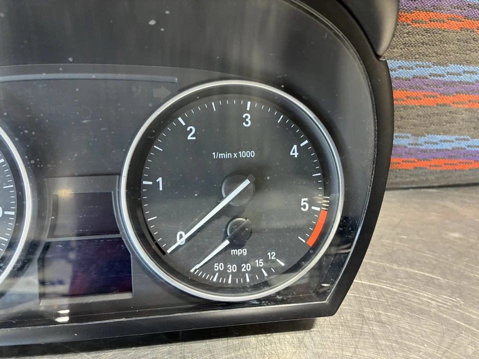 BMW 335d 2009-2011 velocímetro Speedo OEM (coincidencia 9187374 01) diésel Foto 2 de 4