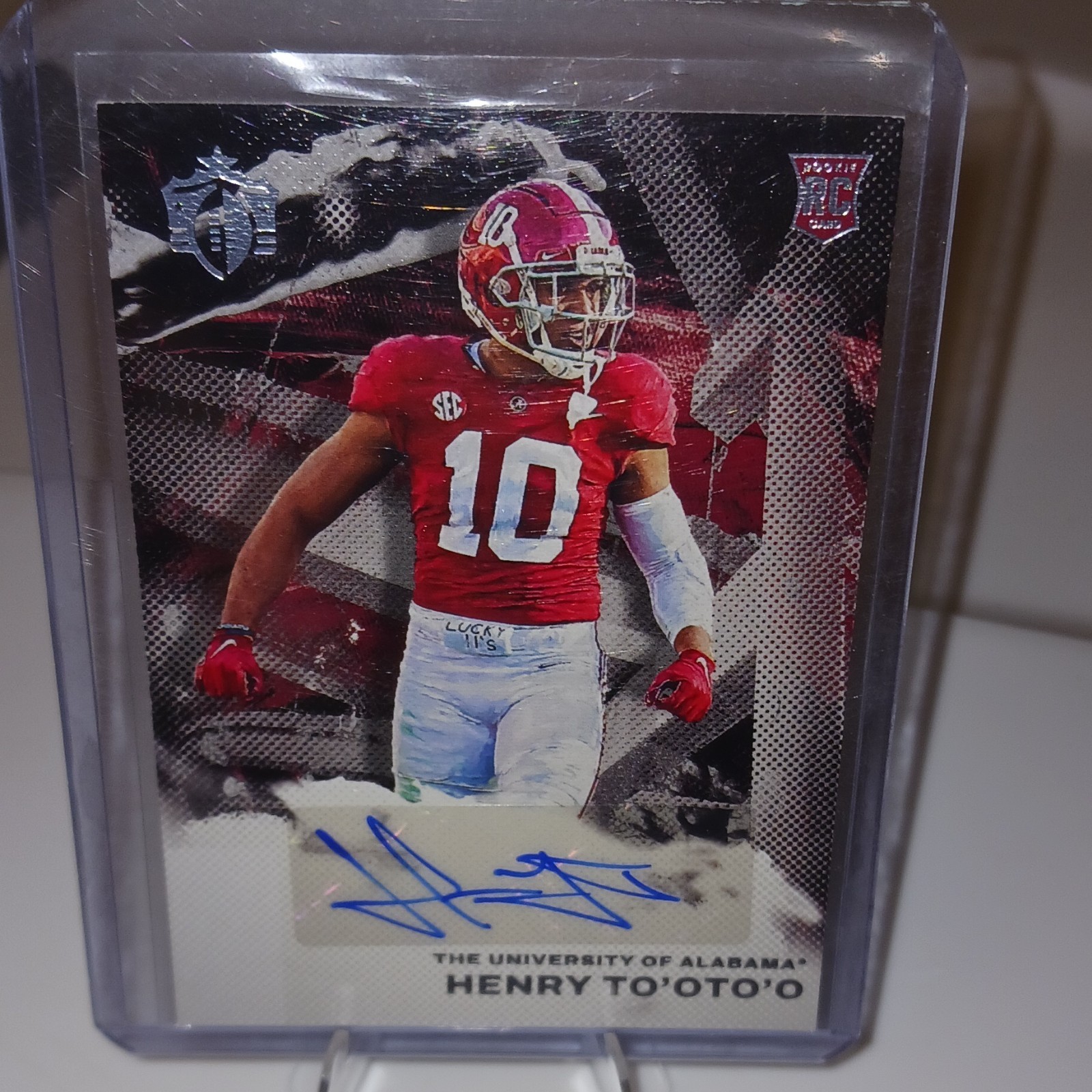 Henry To'oTo'o Panini Chronicles Draft Picks Gridiron Kings Rookie Autographs #GKHTO Base