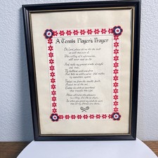 Vintage Blessing Gift For Tennis Players Pray...