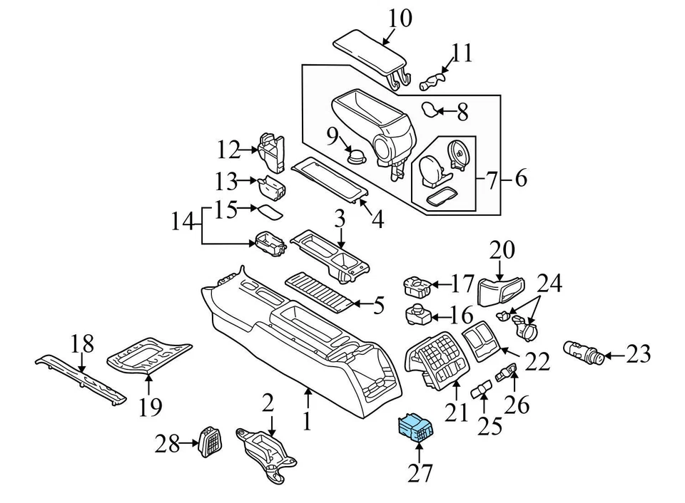 AUDI A6 QUATTRO 1998-2004 - Interruptor de asiento trasero térmico / dial 4B0963563C Foto 3 de 4