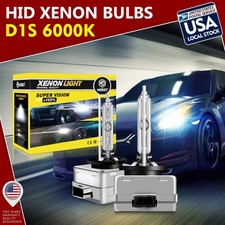 2pcs For Osram Xenarc D1s 66144cbi Cold White 6000k Hid Xenon Light Bulbs