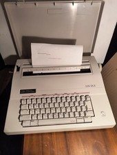 VTG 1980'S? SMITH CORONA 235 DLE PORTABLE ELECTRIC TYPEWRITER MODEL 5A w/cover  thumbnail