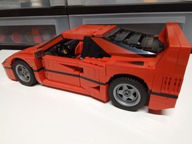 LEGO CREATOR EXPERT 10248 FERRARI F40 Complete Set With All Stickers And Parts