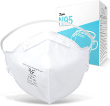 N95 Mask NIOSH Certified Particulate Respirators Protective Face Mask Pack of 1