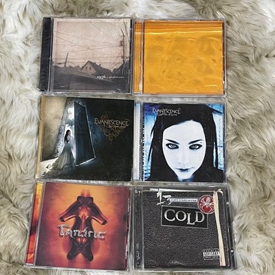 Lot of 6 CD's Cold - Evanescence - 1956 - Primus - Tantric