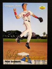 1993 Upper Deck CHIPPER JONES ROOKIE Card #459