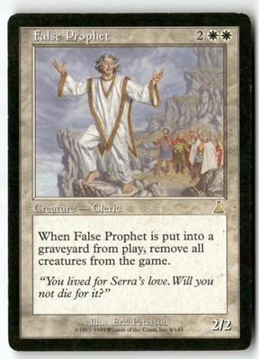 MTG Falscher Prophet Urza's Schicksal LP Magic The Gathering