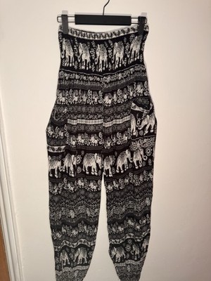 Funky Threads Unisex Elephant Harem Pants One Size Festival Boho Hippie Gypsy