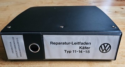 VW Käfer Typ 11-14-15, Reparatur-Leitfaden vom Volkswagenwerk Wolfsburg