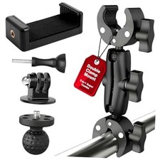 Premium 3in1Umbrella Clamp for Chairs Strollers Boats  Kayaks Adjustable