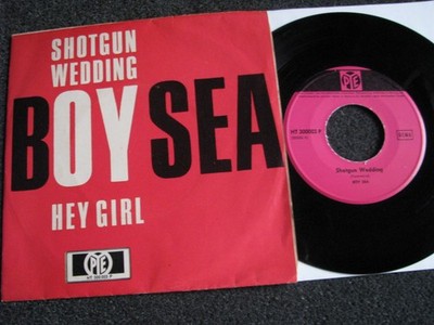 Boy Sea-Shotgun Wedding 7'' Vinyl-1966 Germany-PYE Records-HT 300003 P-Hit Ton