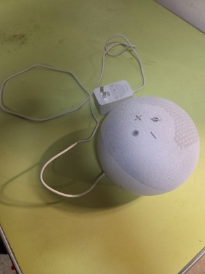 Amazon Echo 4th Gen Bluetooth Smart Speaker L4S3RE Gray  Full Size tested works