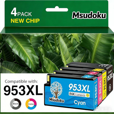 4x PATRONEN für HP 953XL OfficeJet Pro 8210 8218 8710 8715 8716 8720 8725