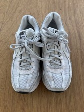 Nike Vomero 5 White Lace Up Logo Women's Low Top Sneakers FQ7099-100 Size 9
