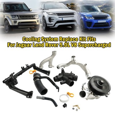 Cooling System Replace Kit Fits For Jaguar Land Rover 5.0L V8 Supercharged