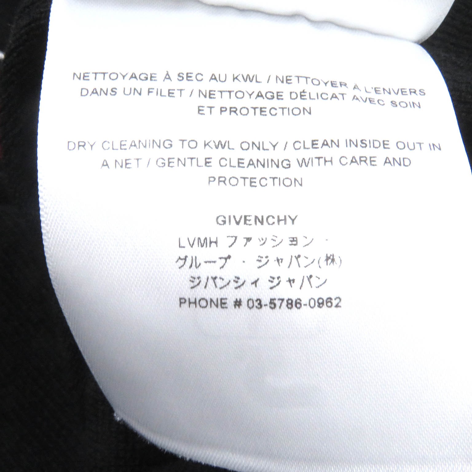 Excellent GIVENCHY×Disney sweater Oswald logo embroidery black cotton mens ... thumbnail 8
