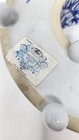 Two's Company Blue & White Floral Chinoiserie Porcelain Tulipiere Arranger - 2PC — photo 6