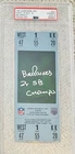 Bill Parcells Signed & Inscribed Super Bowl XXV Ticket Gem Mint 10 PSA/DNA Rare