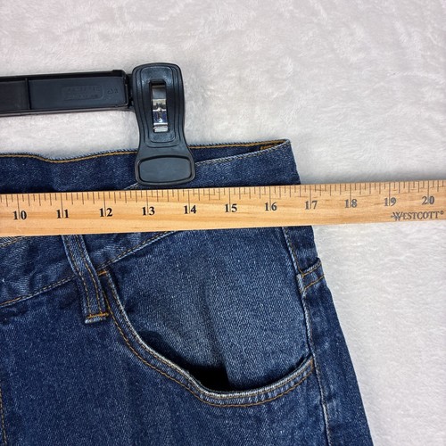 VTG G-Unit Wide Leg Jeans Men 36x34 (33x34) Faded Denim Baggy Y2k Skater Hip Hop - Picture 6 of 10