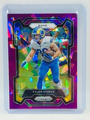 2023 Panini Prizm Tyler Higbee Purple Ice #183/225