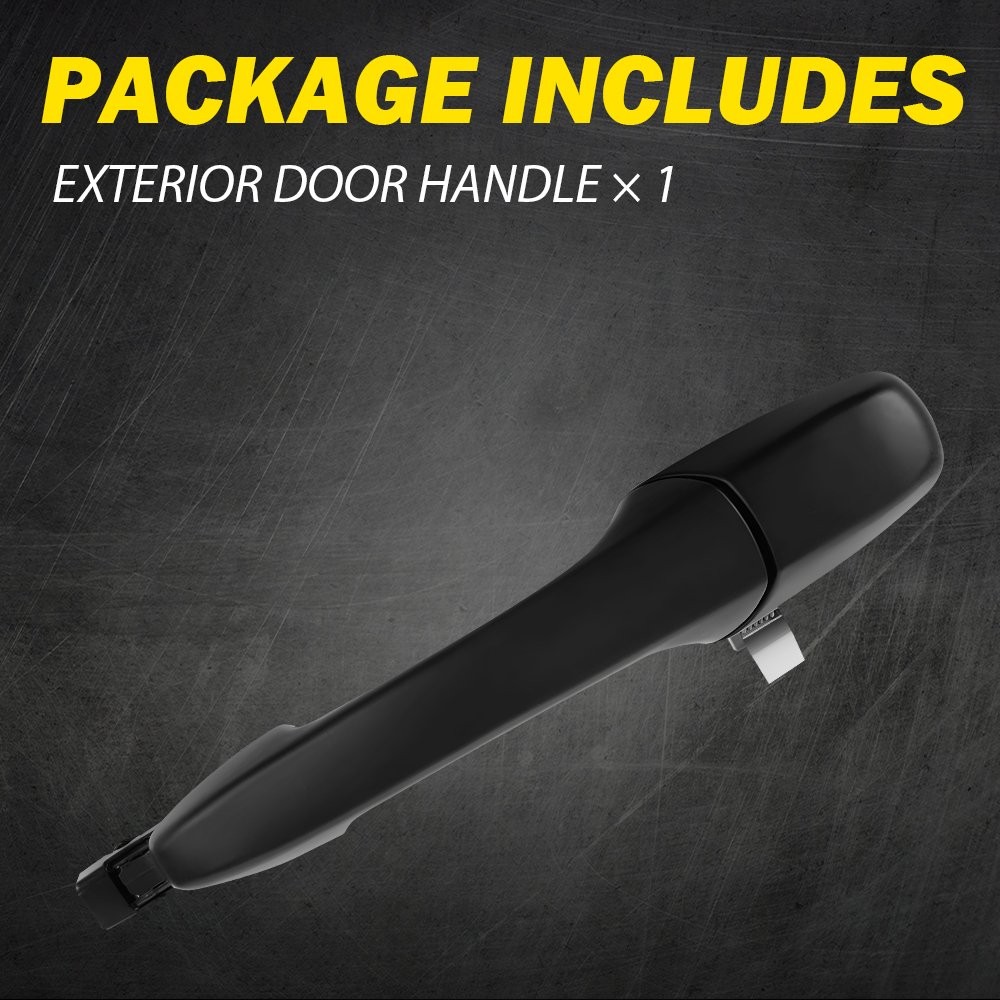 Right Passenger Side Exterior Door Handle Black For Mazda 3 5 6 CX