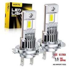 Bulb - 1000 Brighter 6500K White Illumination, Factory Halogen Size Match, H7